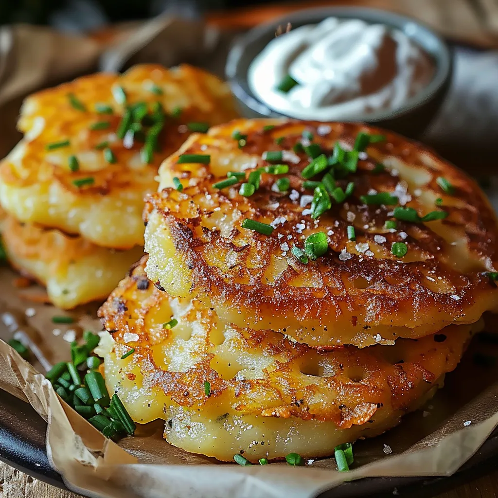 Délices croustillants aux pommes de terre