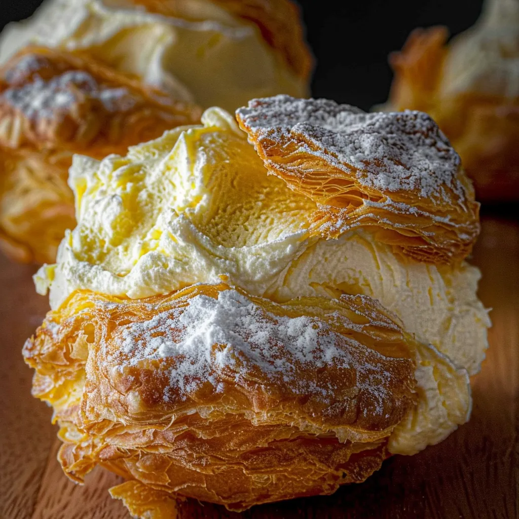 Des choux à la crème faits maison