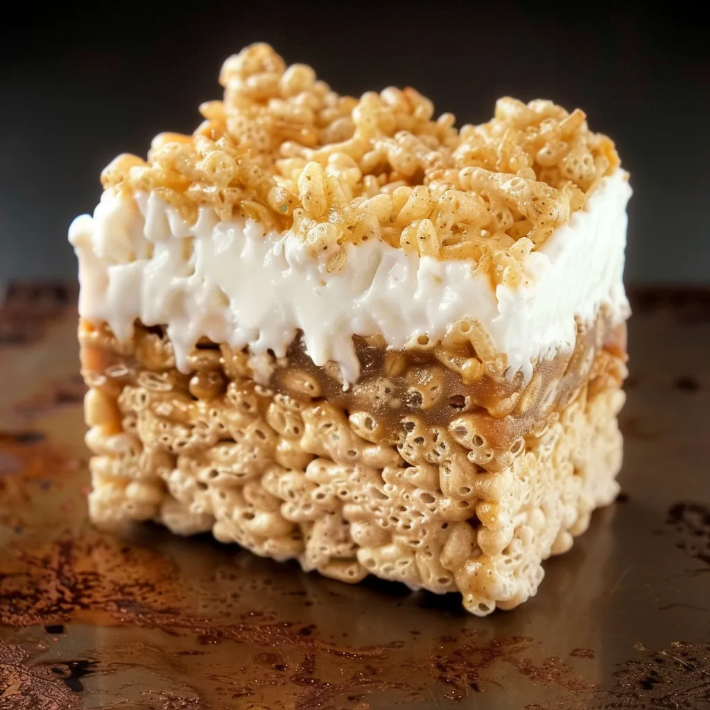 Gâteau croustillant root beer et vanille