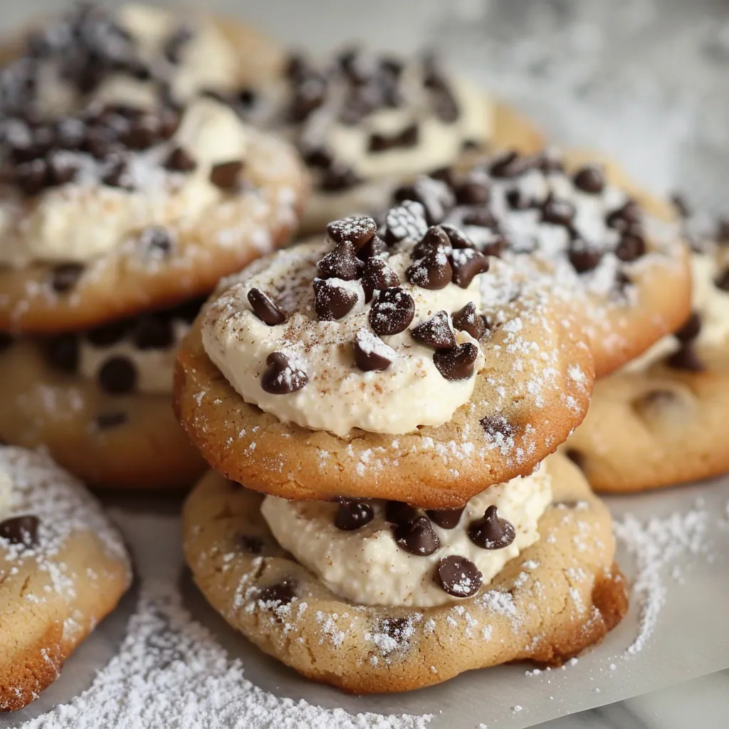 Délices cannoli au cœur crémeux de ricotta