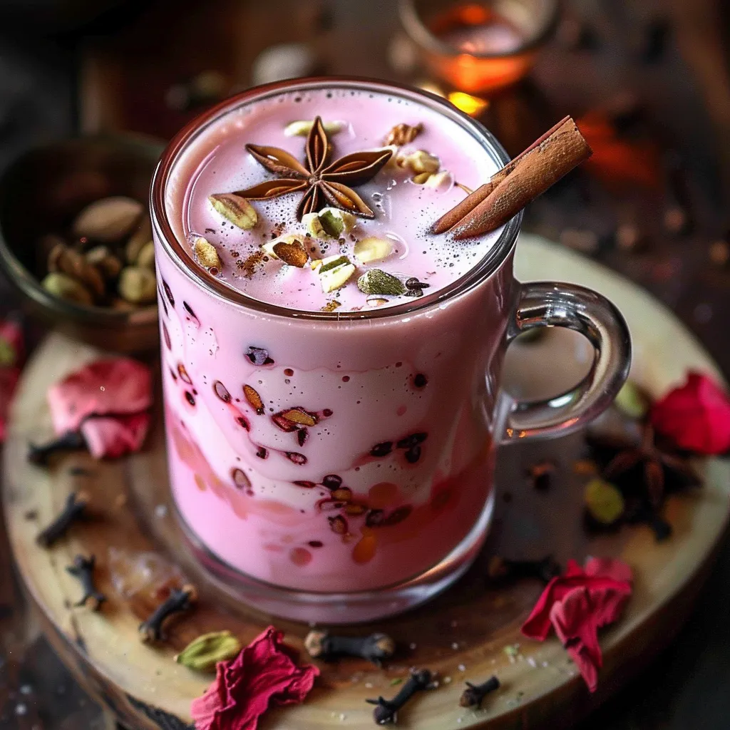 Découvrez le Chai Kashmiri Rose pour un moment chaleureux et savoureux