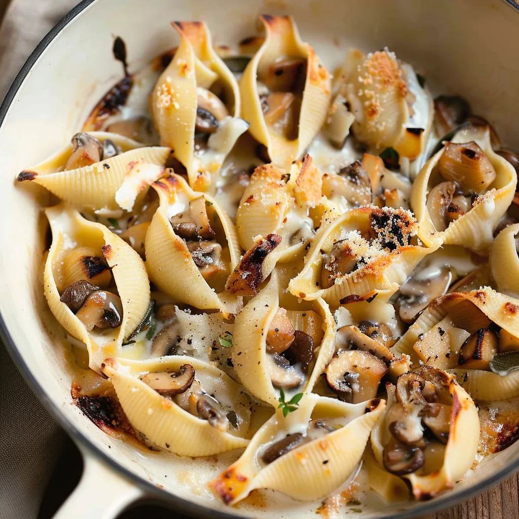 Conchiglie farcies aux saveurs d'automne