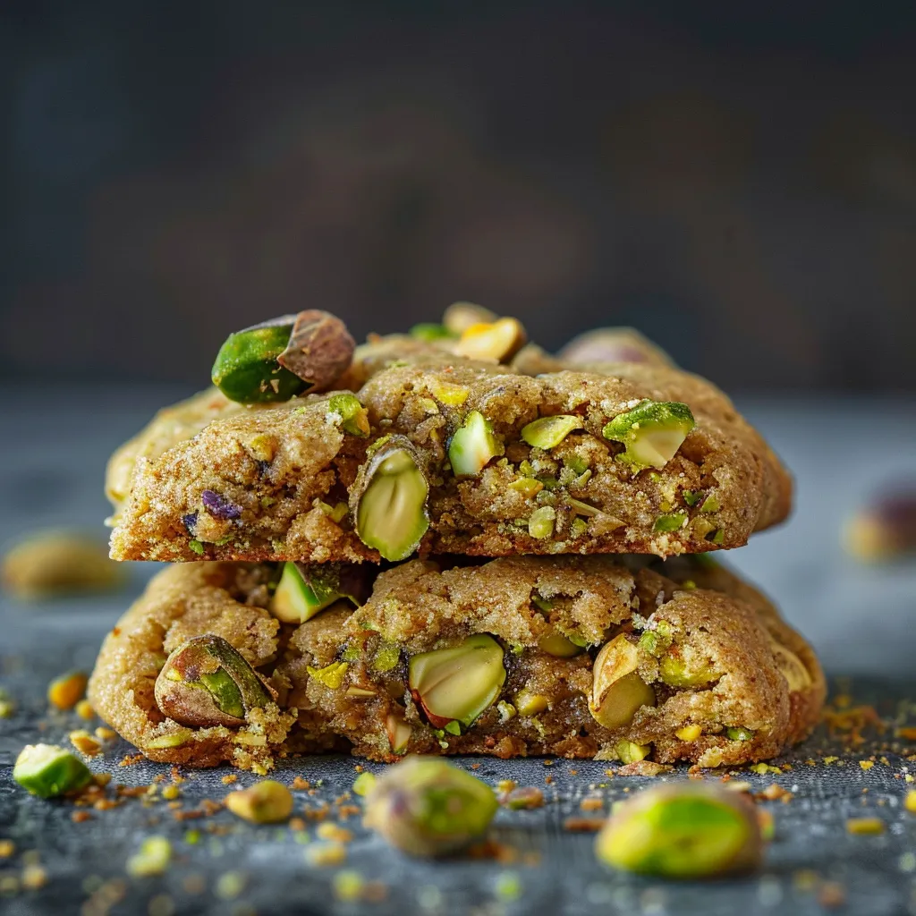 Cookies fondants pistache gourmands