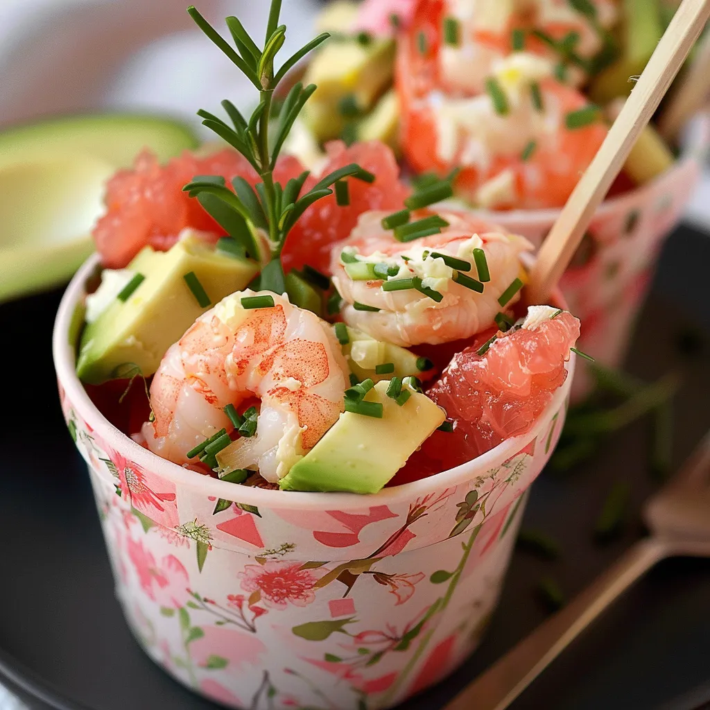 Mini-salade fraîche, saveurs estivales