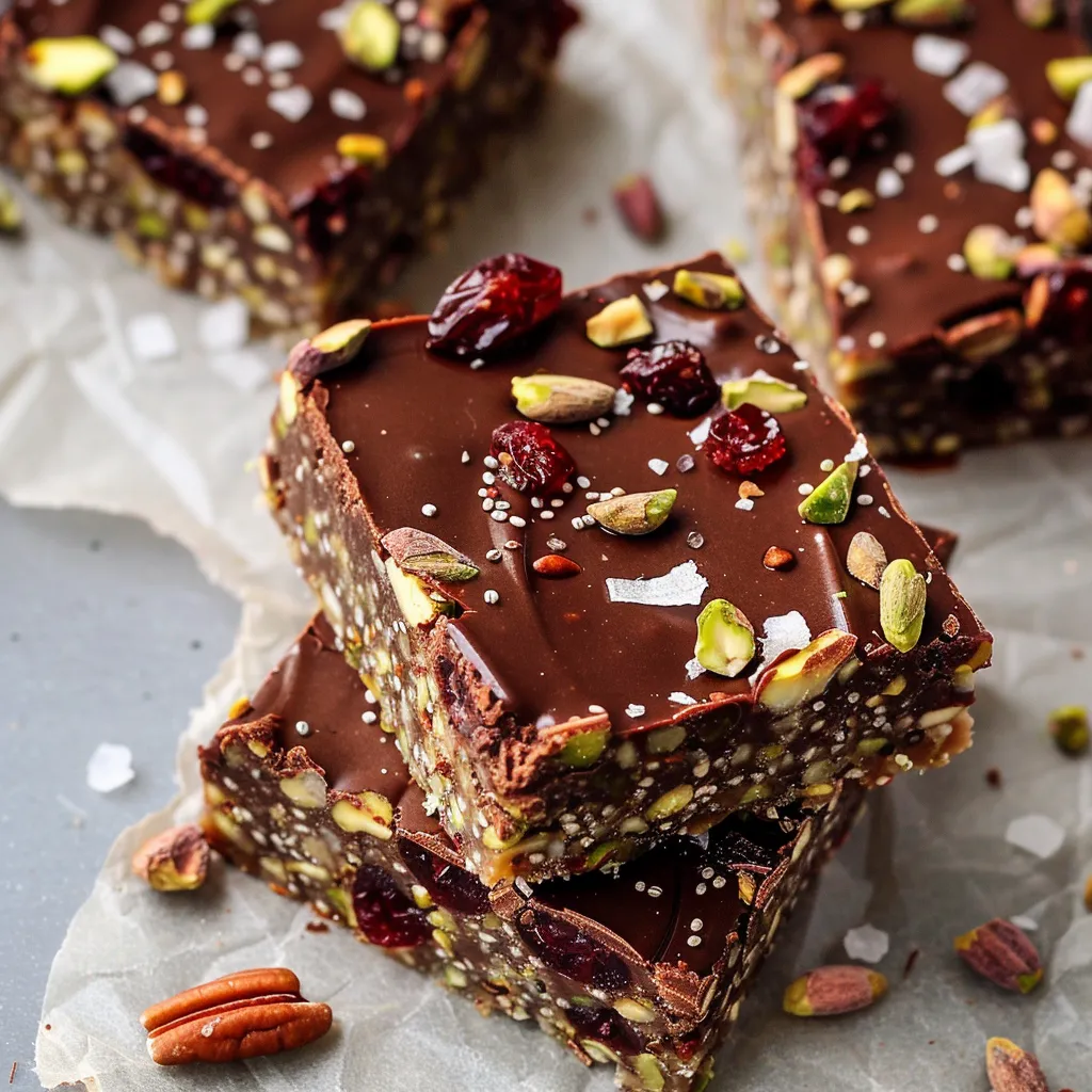 Délicieux brownies sans cuisson aux superaliments