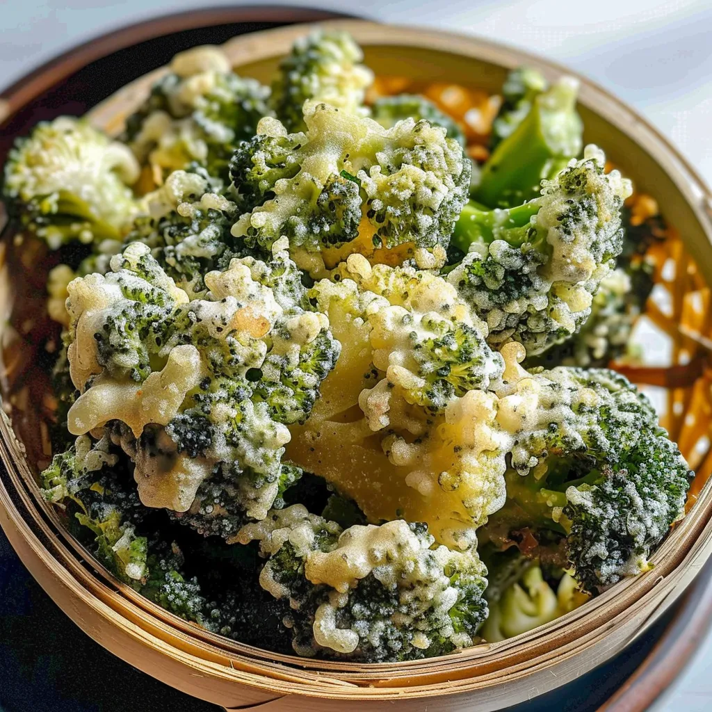 Brocoli craquant au sel de nori super facile et délicieux