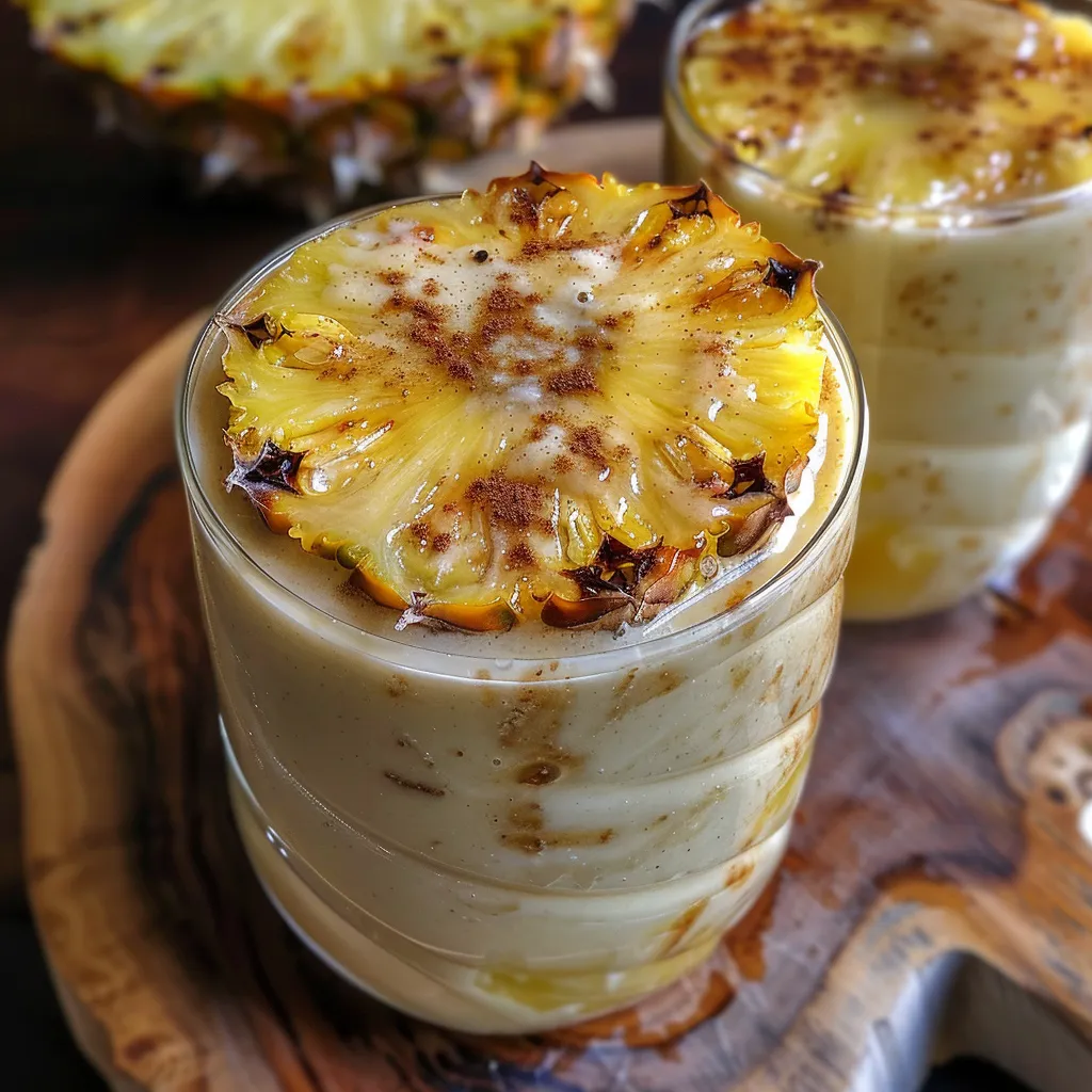 Lassi à l'ananas et épices