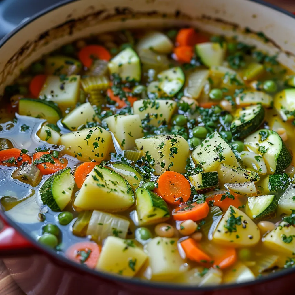 Découvrez la savoureuse soupe au pistou française