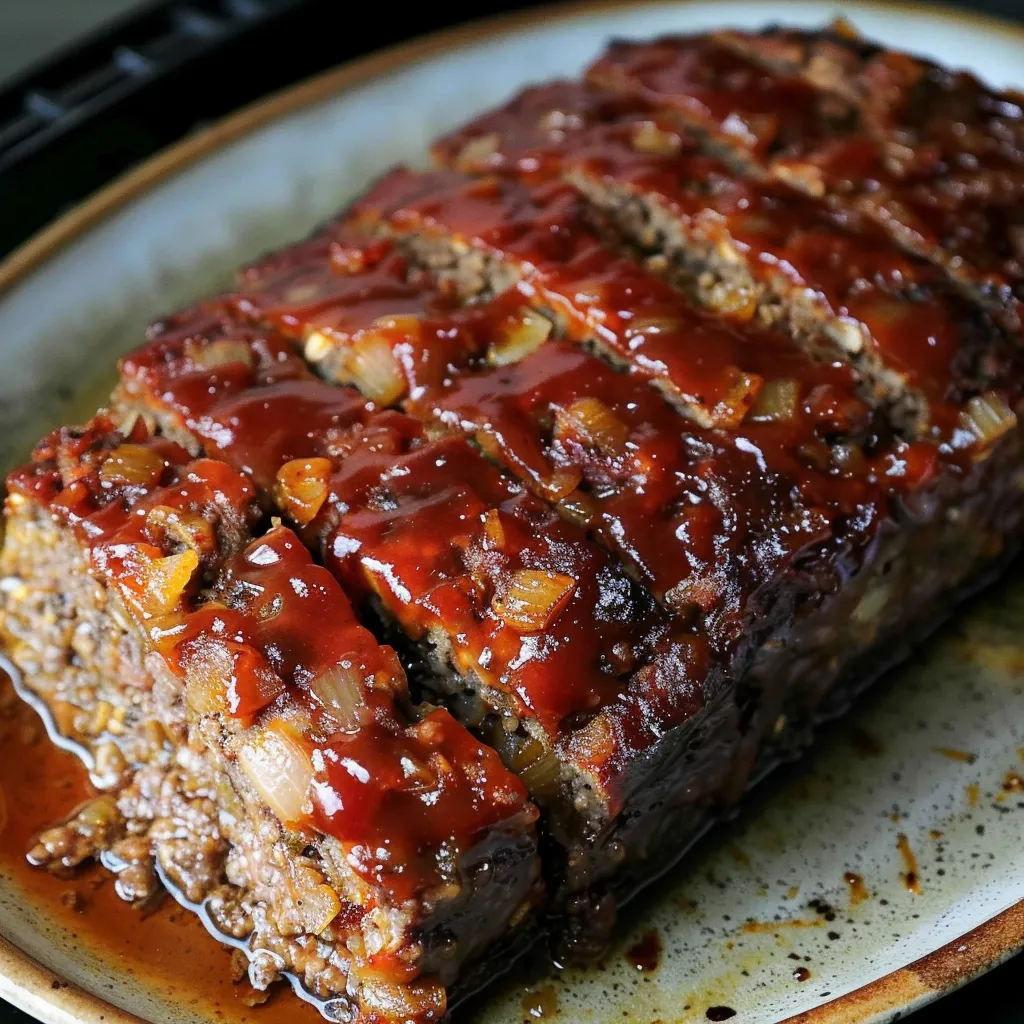 Pain de viande tendre et savoureux
