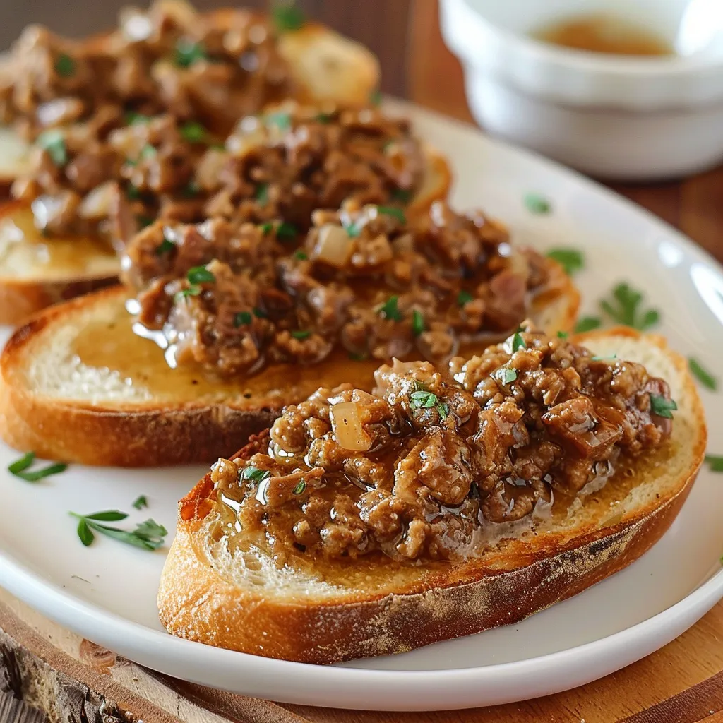 Tartines de cretons gourmands au porc et lait