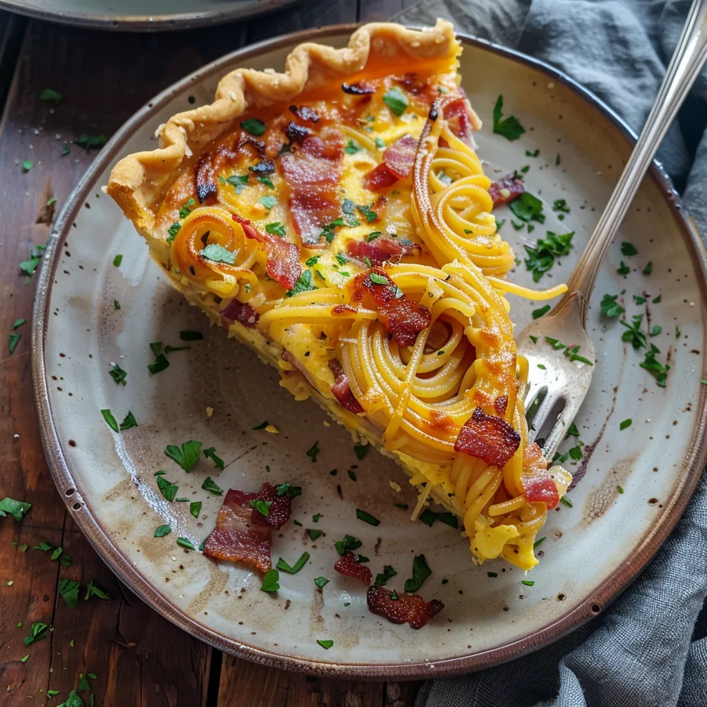 Quiche spirale aux spaghettis : une idée originale