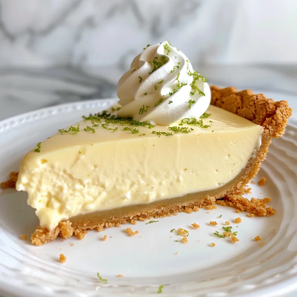Gourmande tarte lime