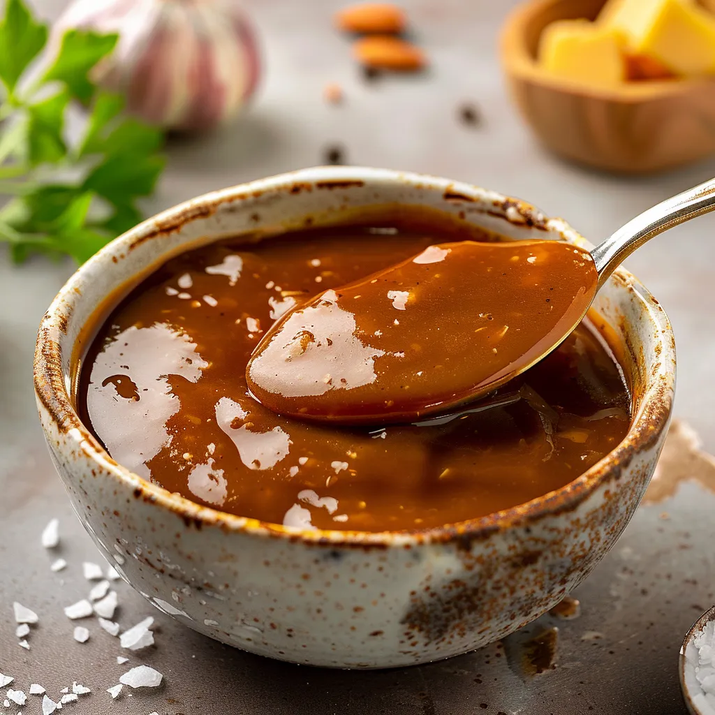 Sauce classique et savoureuse pour poutine