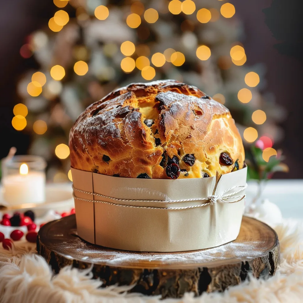 Moelleux panettone aux agrumes