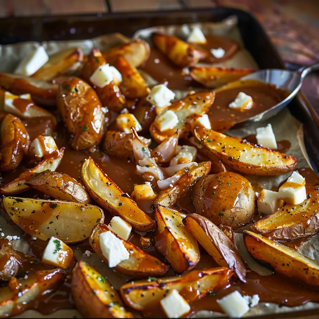 Découvrez une poutine cuite au four, savoureuse et facile à préparer