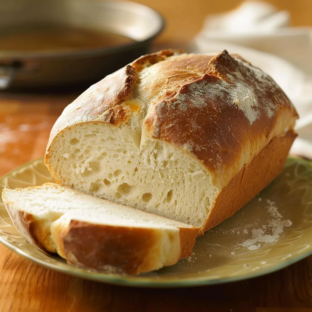 Pain canadien fait maison, étape par étape