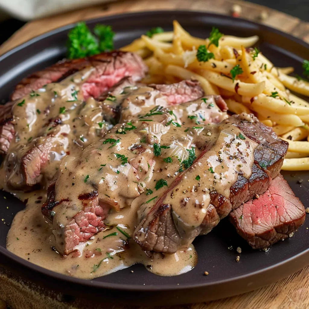 Bœuf Sauce Crémeuse