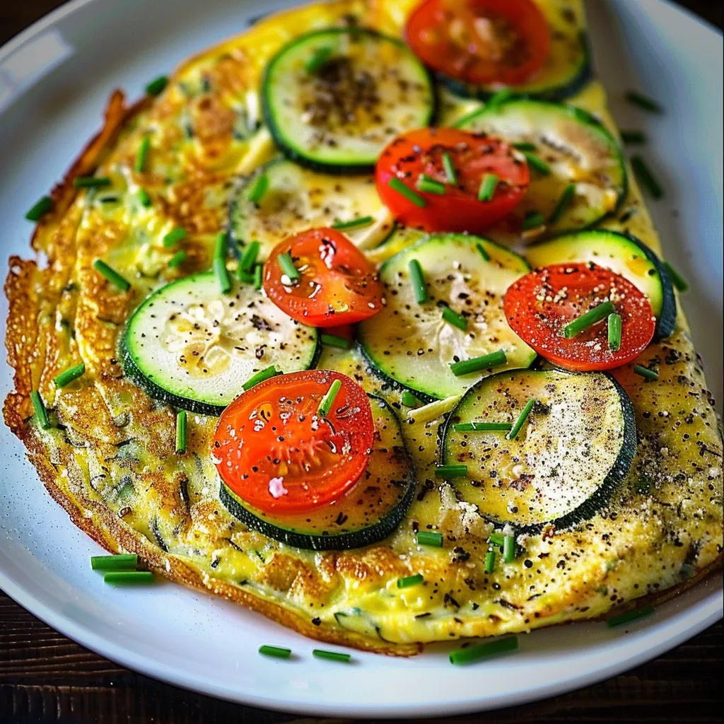 Préparer une omelette aux courgettes savoureuse