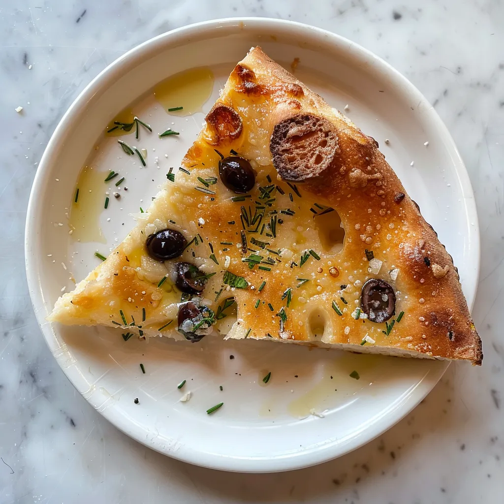 Pain aux olives et romarin