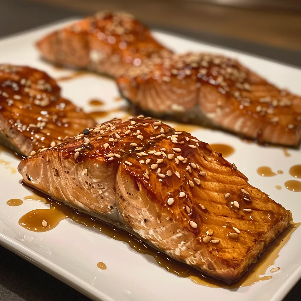Saumon délicieux avec sa sauce onctueuse