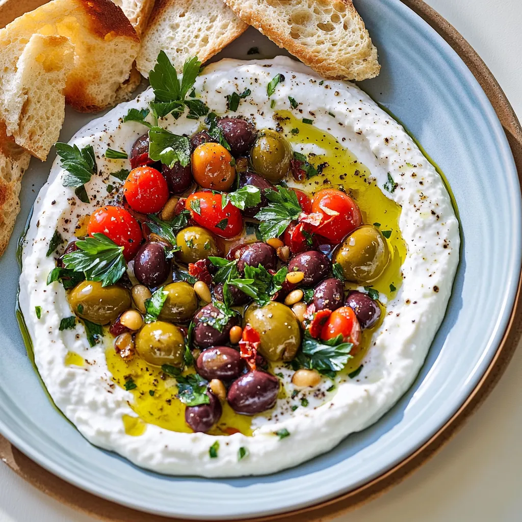 Trempette au yogourt grec et herbes
