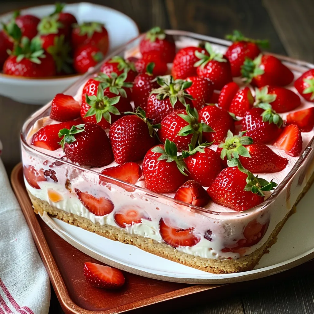 Délicieux froid fraises