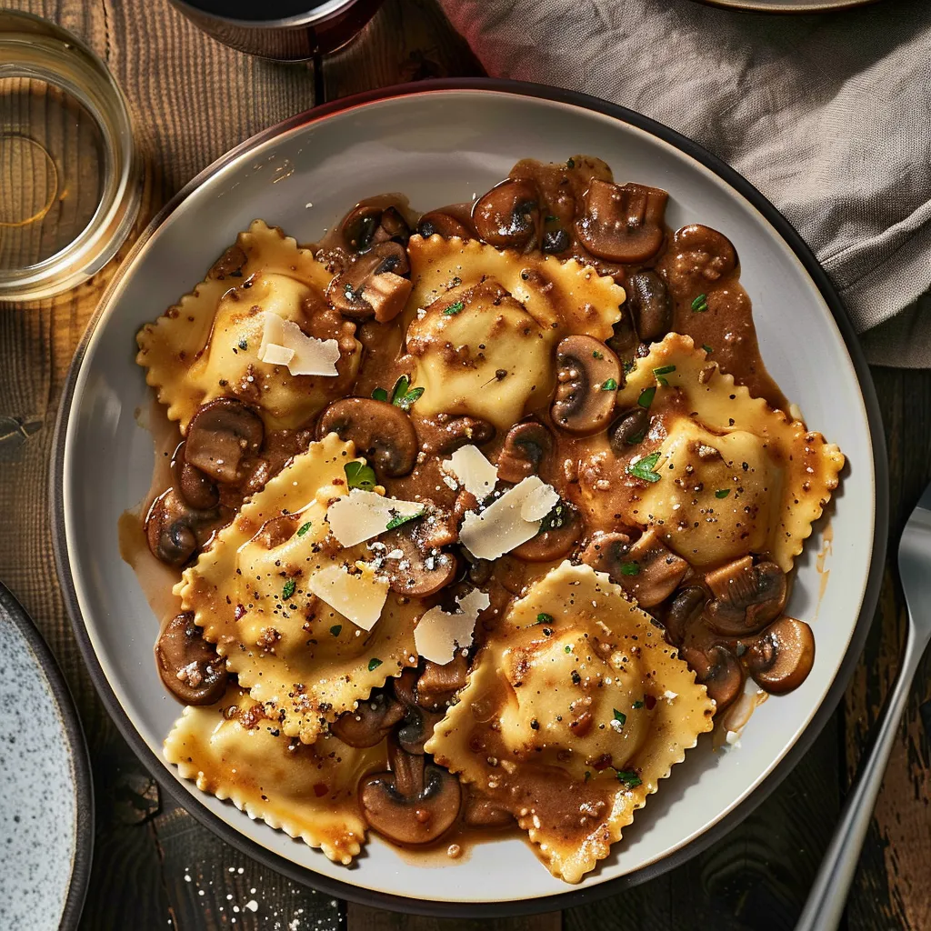 Boeuf et champignons