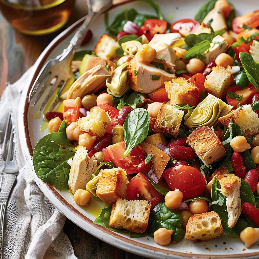 Une savoureuse panzanella revisitée