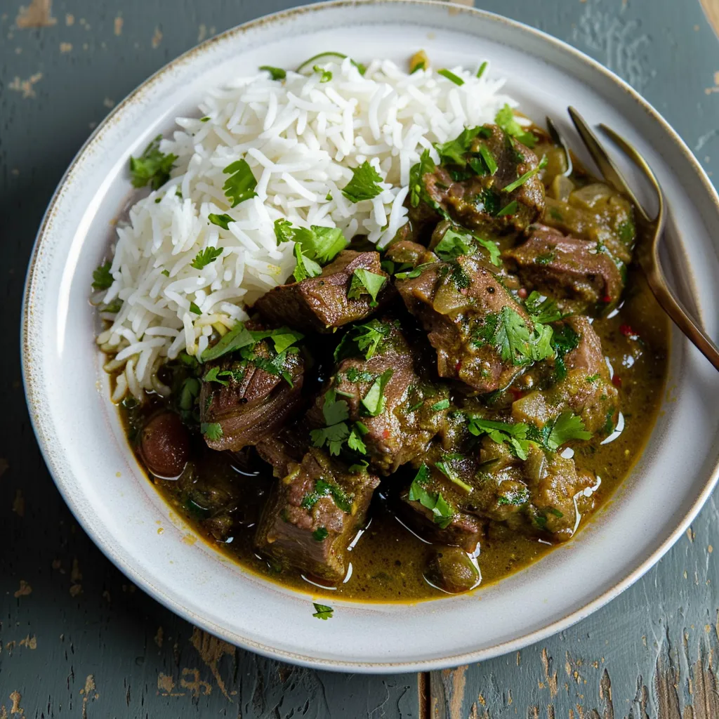 Bœuf fondant aux herbes et épices à l'autocuiseur