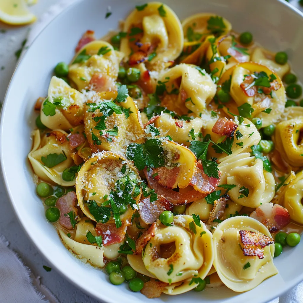 Tortellinis fromage onctueux