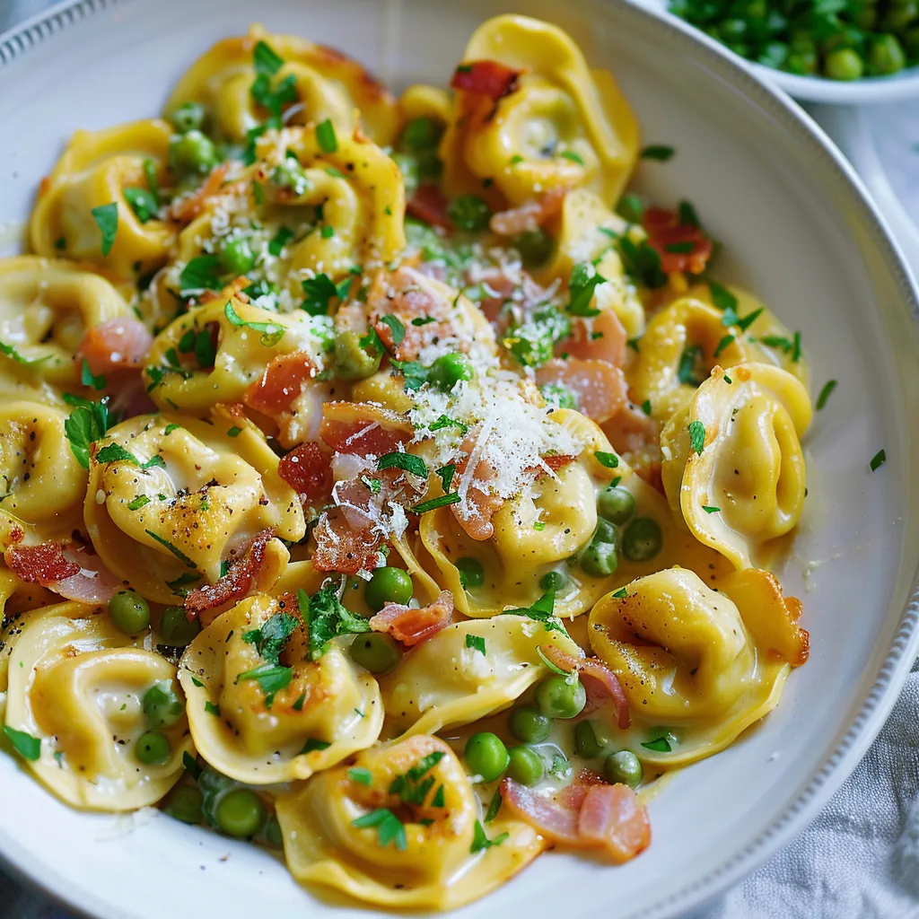 Tortellinis au fromage façon one-pot