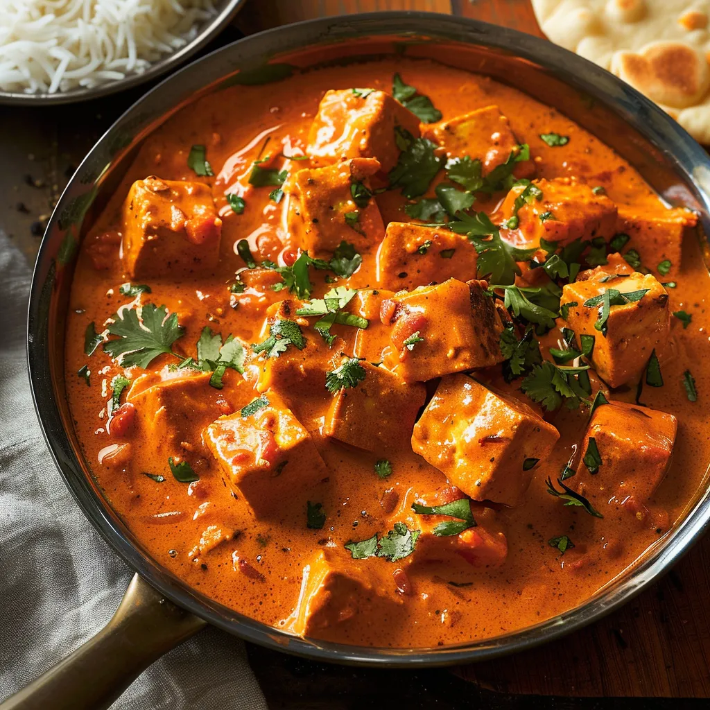 Tofu beurre épicé
