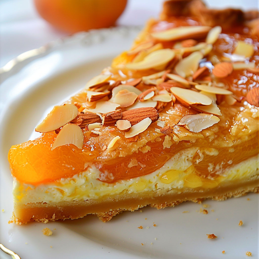Une tarte irrésistible avec des abricots juteux, des amandes parfumées et une base croustillante, parfaite chaude ou froide.