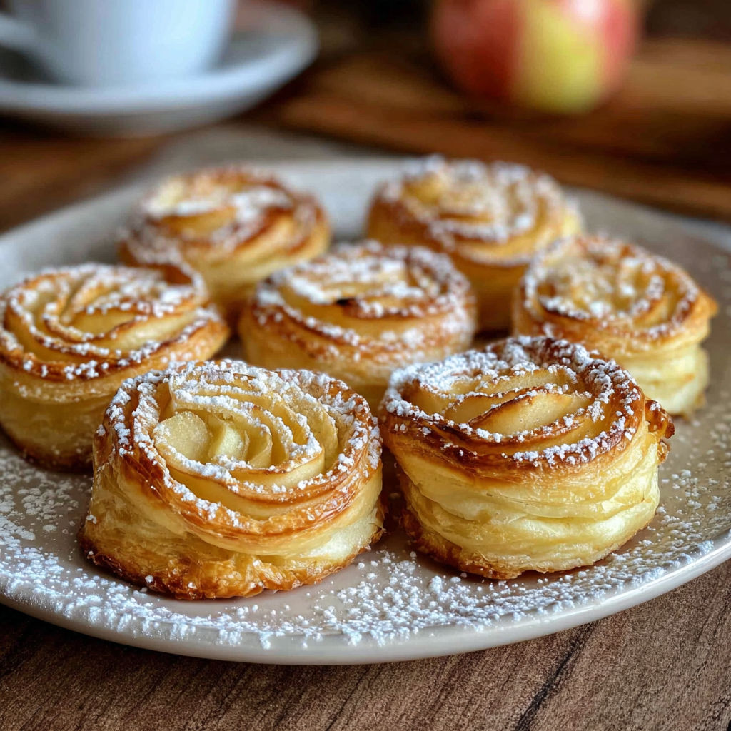 Une tasse de café accompagne des éclairs de pâte sucrée et des fruits.