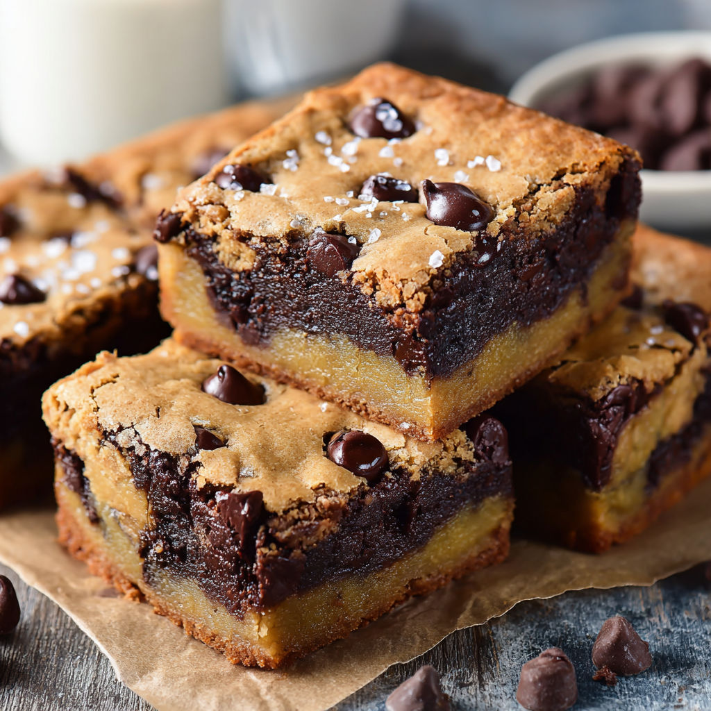Un gâteau gourmand en 30 minutes, avec des morceaux de chocolat et des noix.