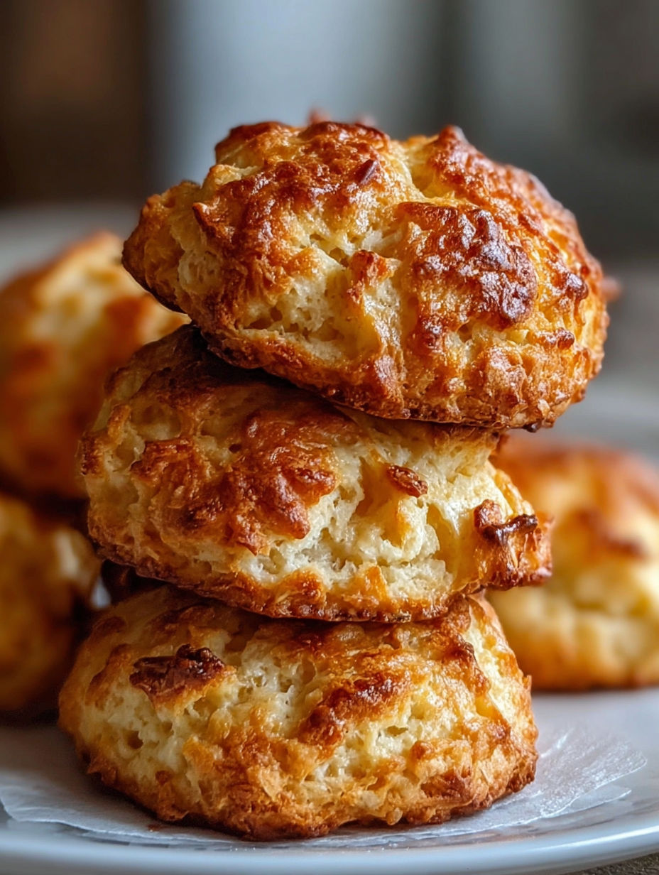 Une pile de biscuits très faciles pommes avoine pour un goûter sain.