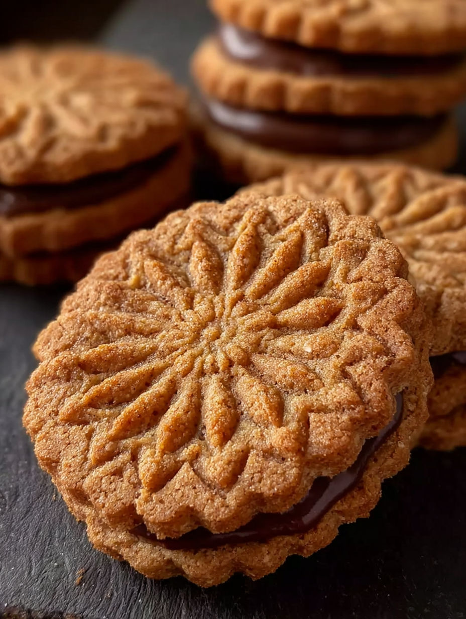 Une pâte à tartes avec une garniture de chocolat et des graines de cacao.