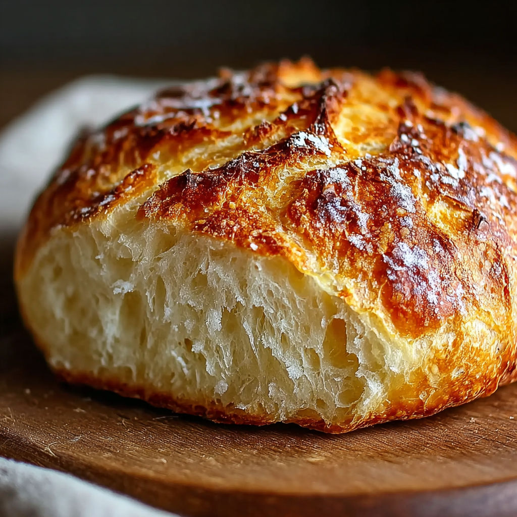 Une pâte de pizza chaude et croustillante, avec une croûte dorée et une texture moelleuse, est servie sur une table de travail.
