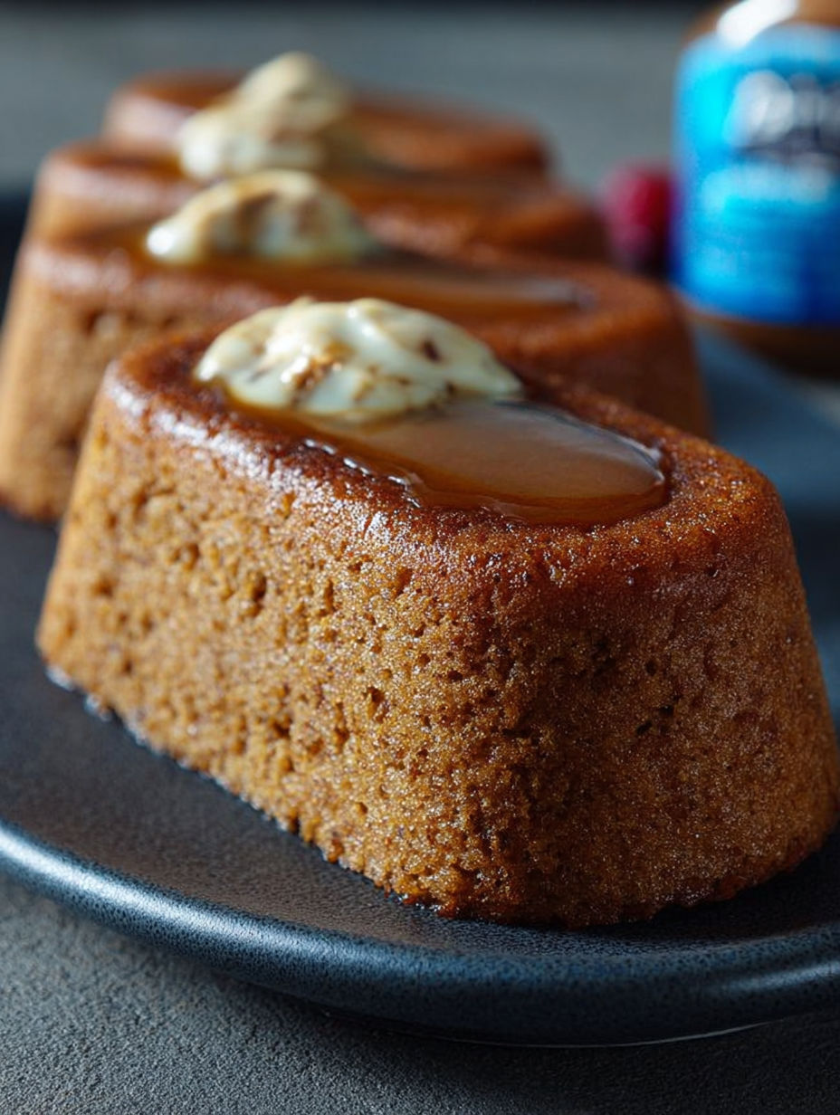 Une tarte aux fruits et au sirop d'érable, servie sur un plateau noir.
