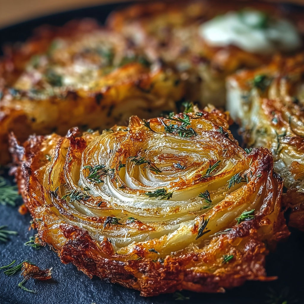 Une recette de rösti de pommes de terre avec des herbes fraîches.
