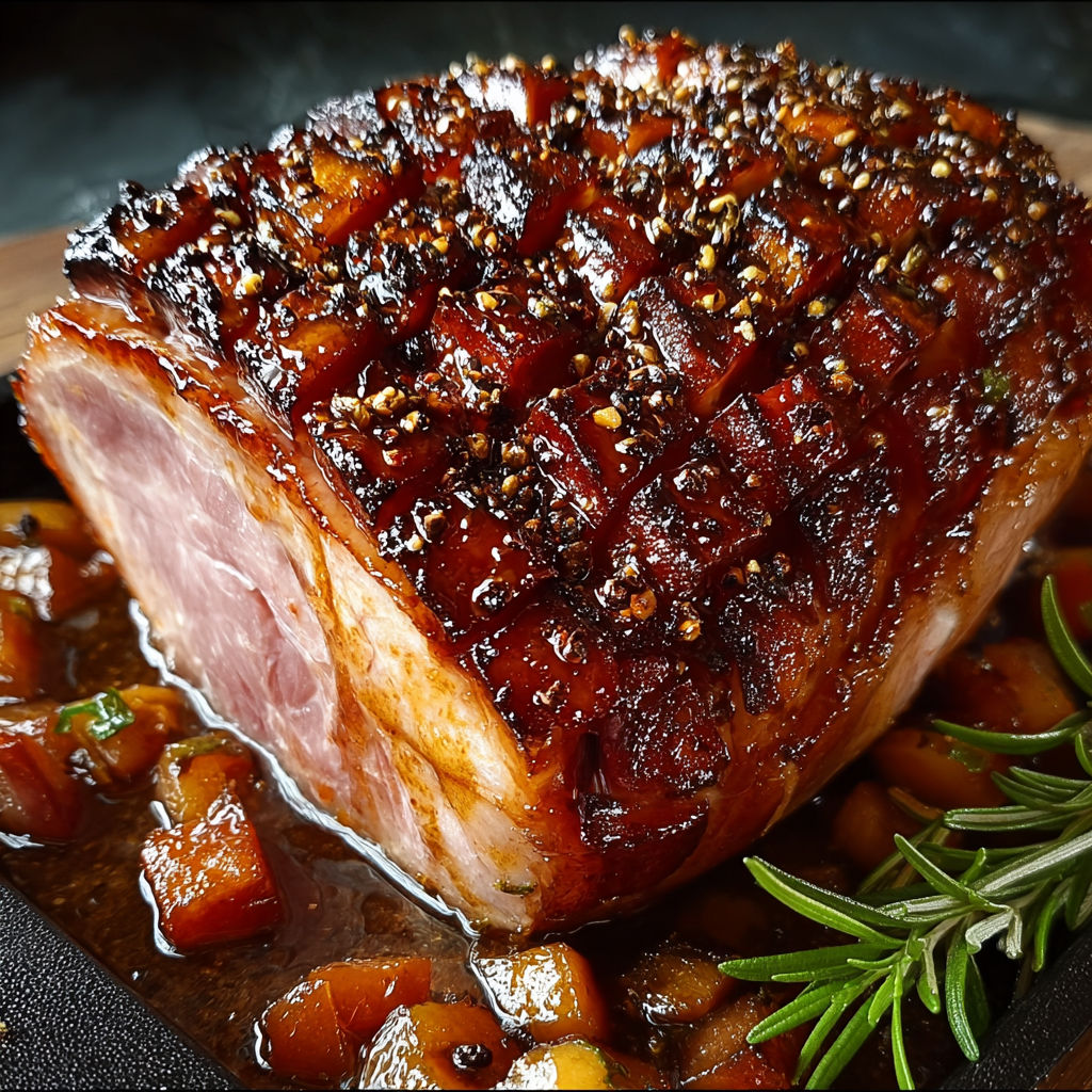 Une viande grillée avec des herbes et des épices, prête à être servie.
