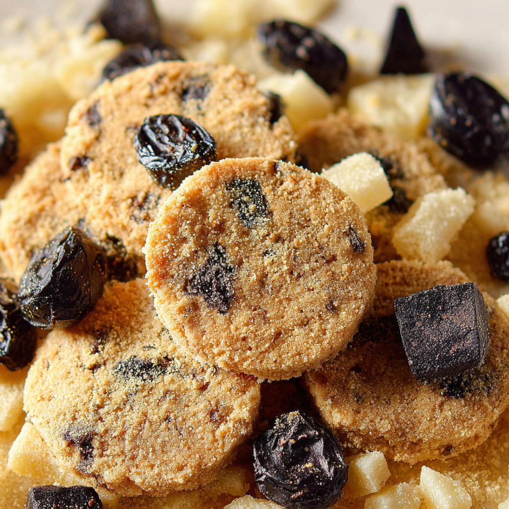 Les sablés au Parmesan et Olives noires sont un délicieux dessert qui combine la saveur salée des olives noires avec la douceur des sablés au Parmesan.