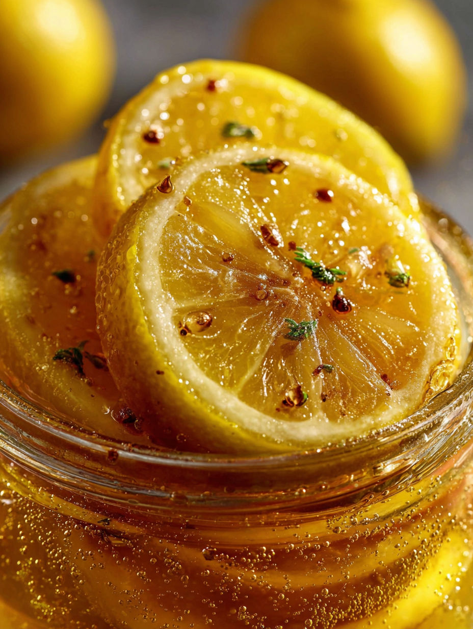 Une cuillère à soupe de citron vert avec des épices sur le dessus.