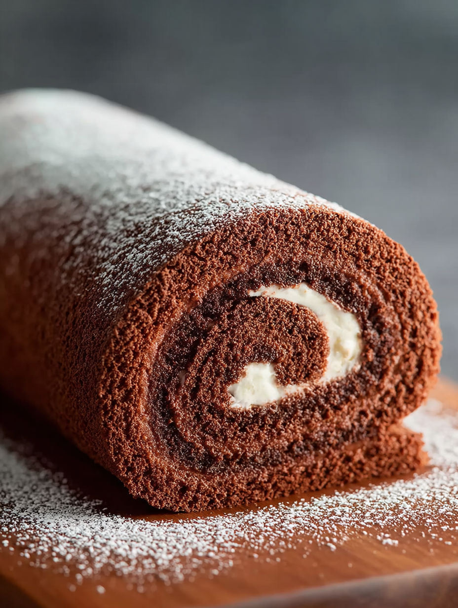 Une barquette de chocolat roulé avec des flocons d'avoine sur le dessus.