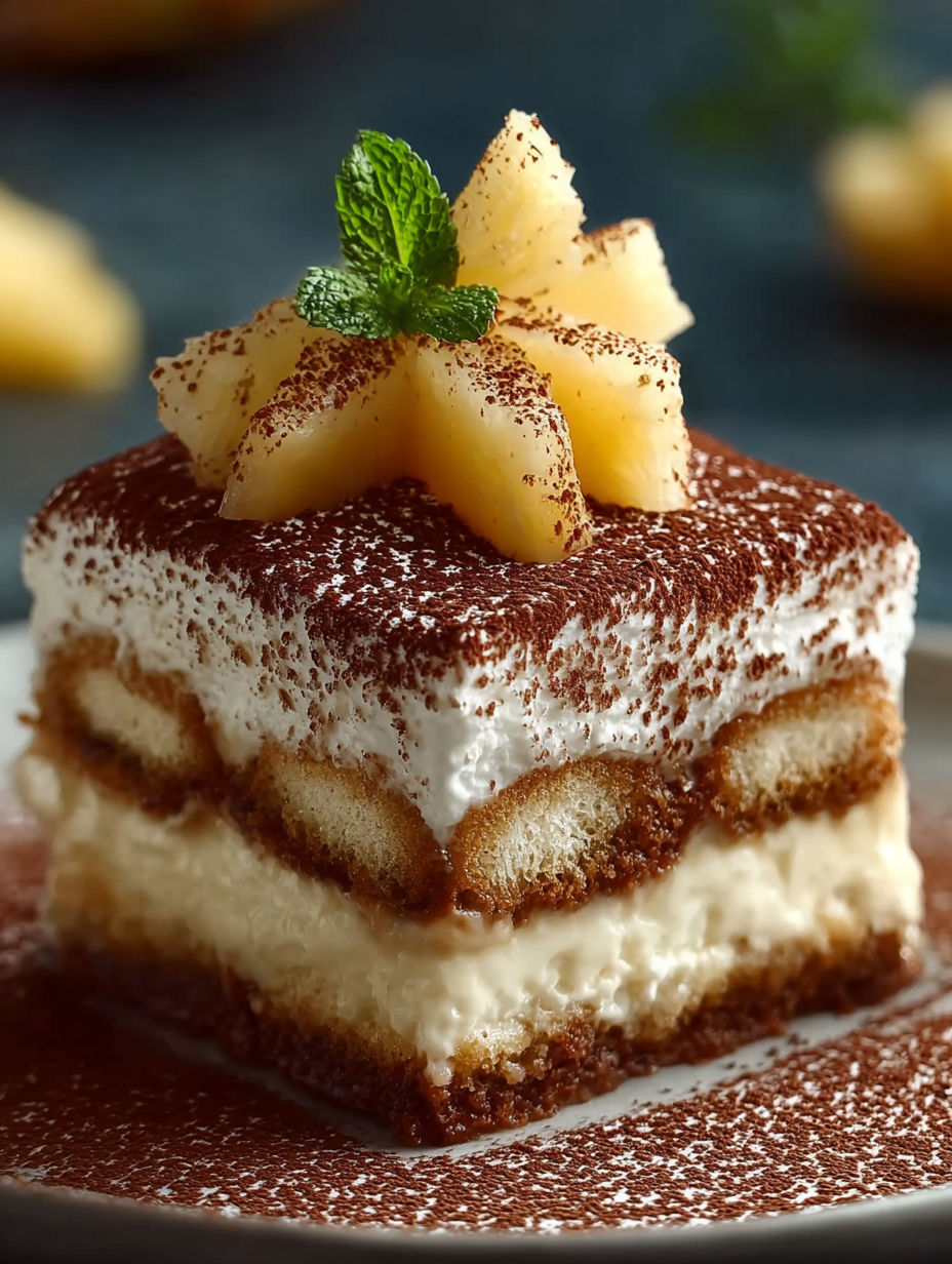 Une tarte aux fruits de mer sur un plateau.