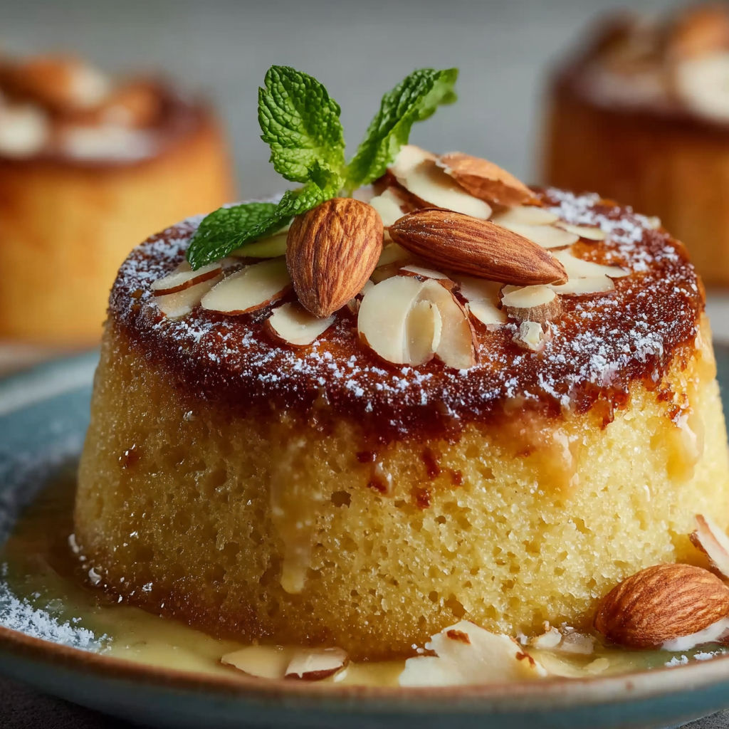 Un moelleux Amande Yaourt délicieux, recette facile et sucrée.