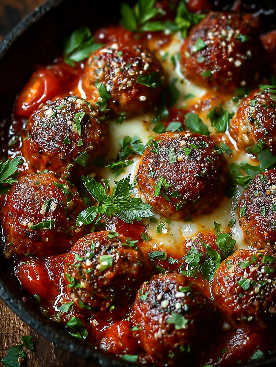 Une recette de bol de viande avec des herbes et des épices.