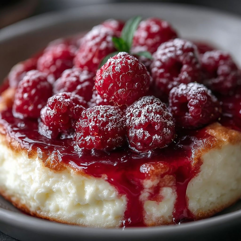 Une tarte aux fraises garnie de fraises et de sauce.
