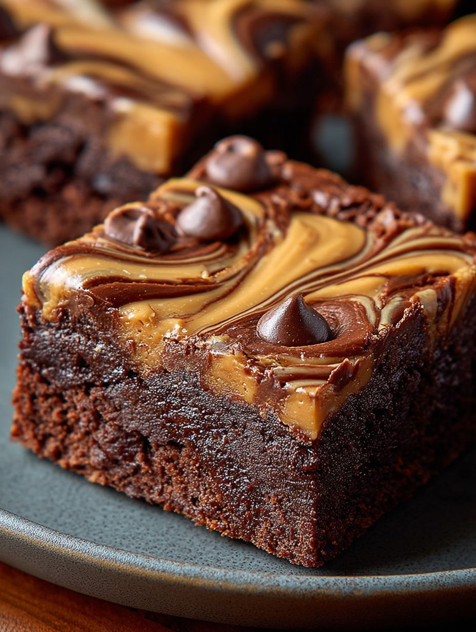 Une barre de chocolat avec des noix et des chocolats sur une plaque de verre.