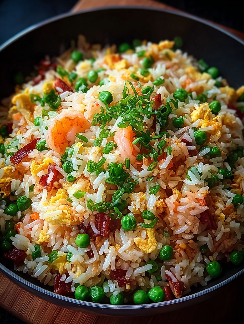 Rice et légumes avec des légumes verts et des épinards.